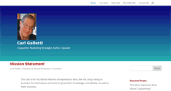 Desktop Screenshot of carlgalletti.com