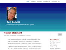 Tablet Screenshot of carlgalletti.com